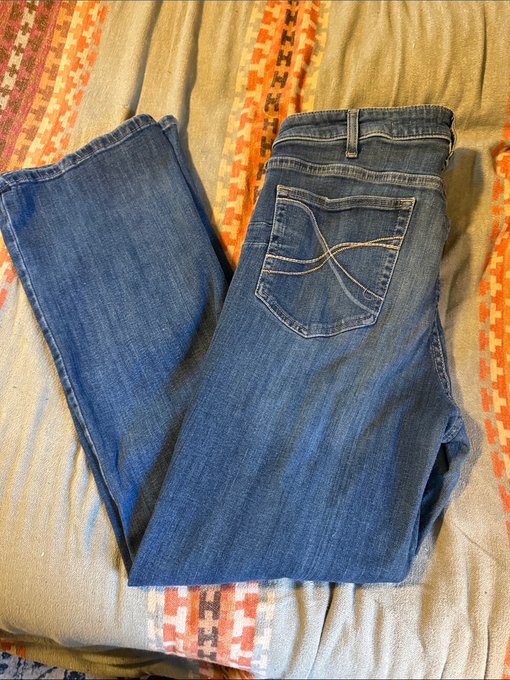Ariat high rise boot cut jeans